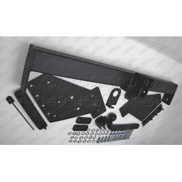 4169-A ORIS Фаркоп на Mitsubishi L200 2007-2014, L200 Triton 2019-2023 без выреза в бампере. Тип шара: A. Нагрузки: 2500/120 кг, масса фаркопа 29,5 кг (без электрики в комплекте