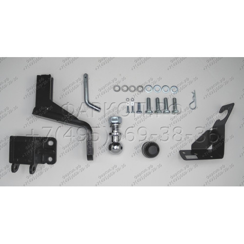 4843.32 SHERIFF Фаркоп на Tank 300 2023-, Haval H5 2024-, Haval H9 2024-, Tank 500 2023- (модели после 06/2023-) без подрезки бампера. Тип шара: E. Нагрузки: 2000/75 кг, масса фаркопа 10 кг (без электрики в комплекте)