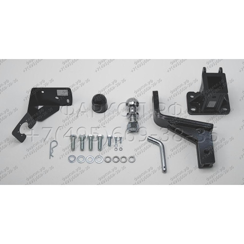 4843.32 SHERIFF Фаркоп на Tank 300 2023-, Haval H5 2024-, Haval H9 2024-, Tank 500 2023- (модели после 06/2023-) без подрезки бампера. Тип шара: E. Нагрузки: 2000/75 кг, масса фаркопа 10 кг (без электрики в комплекте)