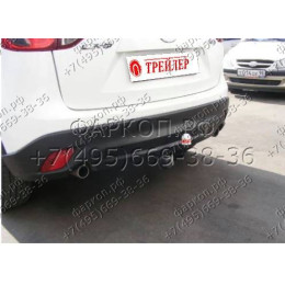 8600 Трейлер Фаркоп для Mazda CX-5 2011-2017, 2017-2025 без подрезки бампера. Тип шара: A. Нагрузки: 1200/60 кг, масса фаркопа 21 кг (без электрики в комплекте)