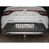 RAR-19-991122.00 PT GROUP Фаркоп на Renault Arkana 2019-2022 без подрезки бампера. Тип шара: E (легкосъемный шар под квадрат). Нагрузки: 1500/75 кг, масса фаркопа 18,4 кг (без электрики в комплекте)