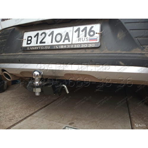RAR-19-991122.00 PT GROUP Фаркоп на Renault Arkana 2019-2022 без подрезки бампера. Тип шара: E (легкосъемный шар под квадрат). Нагрузки: 1500/75 кг, масса фаркопа 18,4 кг (без электрики в комплекте)