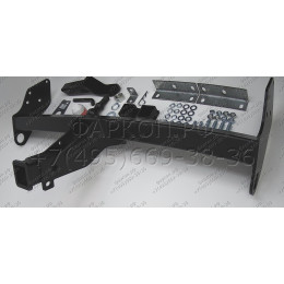 7121 Трейлер Фаркоп для Mitsubishi Pajero III 2000-2007, Mitsubishi Pajero IV 2007-2020. Требуется подрезка бампера. Тип шара: E (легкосъемный шар под квадрат). Нагрузки: 1800