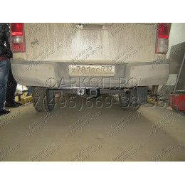 FA 0971-E Бизон Фаркоп на Toyota Hilux 2015-, JAC T6 2019-, JAC T8 2019-, JAC T8 Pro 2023-, Sollers ST6 2023-, Sollers ST8 2024- без подрезки бампера. Тип шара: E (легкосъемный шар под квадрат