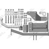 90914-A MOTODOR Фаркоп с оцинкованным шаром на Hyundai Palisade 2020- без выреза в бампере. Тип шара: A. Нагрузки 1600/75 кг, масса фаркопа 20,1 кг (без электрики в комплекте)