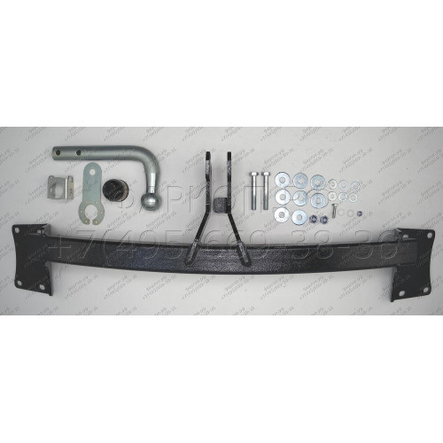 90201-A MOTODOR Фаркоп с оцинкованным шаром на BMW X5 E70 2007-2013, X5 F15 2013-2018, BMW X6 F16 2014-2019, кроме моделей с M-пакетом. Невидимый вырез бампера. Тип шара: A. Нагрузки: 2000/100 кг, масса фаркопа 16,4 кг (без электрики в комплекте)