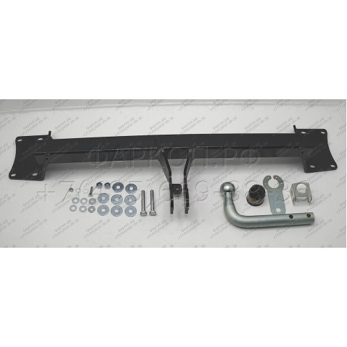 90201-A MOTODOR Фаркоп с оцинкованным шаром на BMW X5 E70 2007-2013, X5 F15 2013-2018, BMW X6 F16 2014-2019, кроме моделей с M-пакетом. Невидимый вырез бампера. Тип шара: A. Нагрузки: 2000/100 кг, масса фаркопа 16,4 кг (без электрики в комплекте)