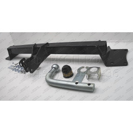 90201-A MOTODOR Фаркоп с оцинкованным шаром на BMW X5 E70 2007-2013, X5 F15 2013-2018, BMW X6 F16 2014-2019, кроме моделей с M-пакетом. Невидимый вырез бампера. Тип шара: A. Наг