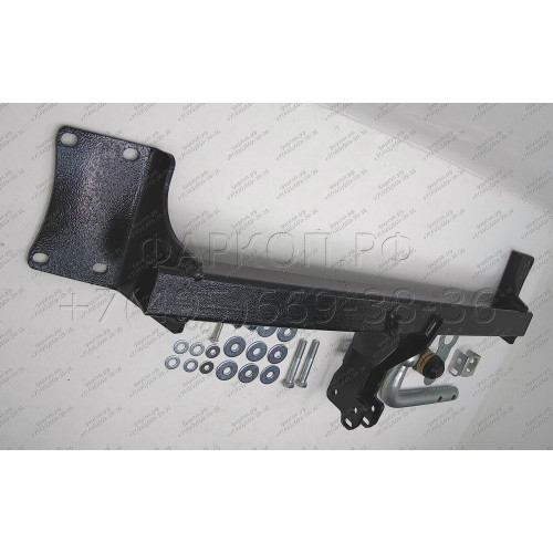 90201-A MOTODOR Фаркоп с оцинкованным шаром на BMW X5 E70 2007-2013, X5 F15 2013-2018, BMW X6 F16 2014-2019, кроме моделей с M-пакетом. Невидимый вырез бампера. Тип шара: A. Нагрузки: 2000/100 кг, масса фаркопа 16,4 кг (без электрики в комплекте)