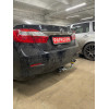 92516-A MOTODOR Фаркоп с оцинкованным шаром на Toyota Camry V40 2006-2011 (без выреза в бампере), V50 2011-2018 (невидимый вырез бампера). Тип шара: A. Нагрузки: 1200/75 кг, масса фаркопа 17,5 кг (без электрики в комплекте)