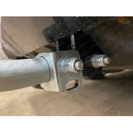 92516-A MOTODOR Фаркоп с оцинкованным шаром на Toyota Camry V40 2006-2011 (без выреза в бампере), V50 2011-2018 (невидимый вырез бампера). Тип шара: A. Нагрузки: 1200/75 кг, 