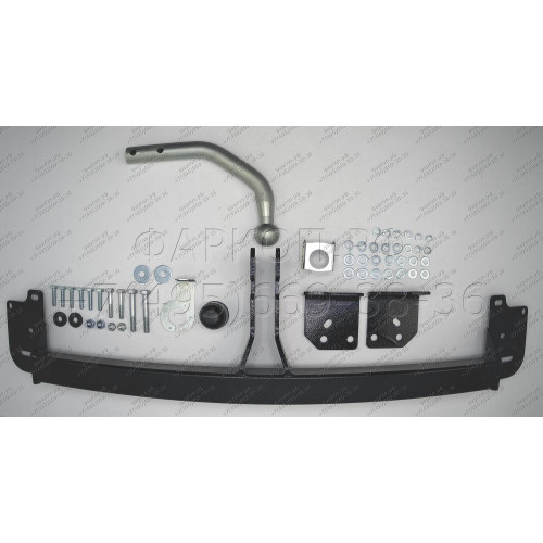 92516-A MOTODOR Фаркоп с оцинкованным шаром на Toyota Camry V40 2006-2011 (без выреза в бампере), V50 2011-2018 (невидимый вырез бампера). Тип шара: A. Нагрузки: 1200/75 кг, масса фаркопа 17,5 кг (без электрики в комплекте)