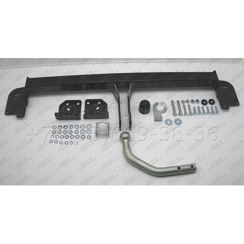 92516-A MOTODOR Фаркоп с оцинкованным шаром на Toyota Camry V40 2006-2011 (без выреза в бампере), V50 2011-2018 (невидимый вырез бампера). Тип шара: A. Нагрузки: 1200/75 кг, масса фаркопа 17,5 кг (без электрики в комплекте)