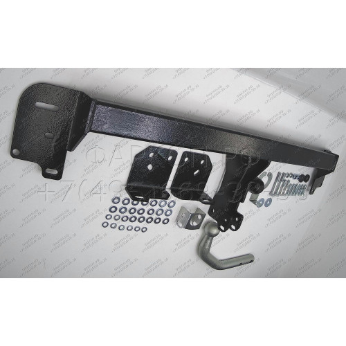 92516-A MOTODOR Фаркоп с оцинкованным шаром на Toyota Camry V40 2006-2011 (без выреза в бампере), V50 2011-2018 (невидимый вырез бампера). Тип шара: A. Нагрузки: 1200/75 кг, масса фаркопа 17,5 кг (без электрики в комплекте)
