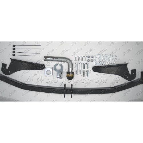 92521-A MOTODOR Фаркоп с оцинкованным шаром на Toyota Alphard 2015-2023, Toyota Vellfire 2015-2023. Необходима подрезка бампера. Тип шара: A. Нагрузки: 1500/75 кг, масса фаркопа 19 кг (без электрики в комплекте)