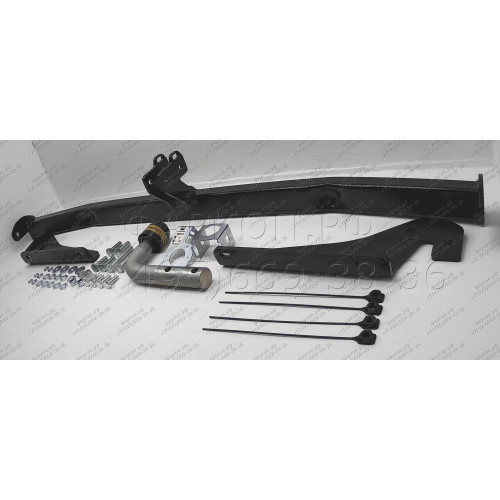 92521-A MOTODOR Фаркоп с оцинкованным шаром на Toyota Alphard 2015-2023, Toyota Vellfire 2015-2023. Необходима подрезка бампера. Тип шара: A. Нагрузки: 1500/75 кг, масса фаркопа 19 кг (без электрики в комплекте)