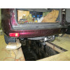 T-163 STEINHOF Фаркоп на Toyota Land Cruiser Prado 3 двери (J125) 2003-2009. Требуется подрезка бампера. Тип шара: A. Нагрузки: 3500/140 кг, масса фаркопа 5 кг (без электрики в комплекте)