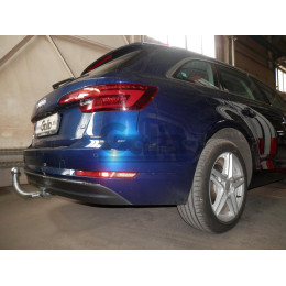 A052C GALIA Полностью оцинкованный фаркоп на Audi A4 седан/универсал 2016-2024, Audi A4 Allroad Quattro 2016-2024, Audi A5 2016-2024. Подрозетник убирается за бампер. Тип шара: 