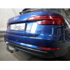 A052C GALIA Полностью оцинкованный фаркоп на Audi A4 седан/универсал 2016-2024, Audi A4 Allroad Quattro 2016-2024, Audi A5 2016-2024. Подрозетник убирается за бампер. Тип шара: C (горизонтальный съемный). Невидимый вырез бампера. Нагрузки: 2100/90 кг, мас
