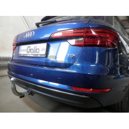 A052C GALIA Полностью оцинкованный фаркоп на Audi A4 седан/универсал 2016-2024, Audi A4 Allroad Quattro 2016-2024, Audi A5 2016-2024. Подрозетник убирается за бампер. Тип шара: 