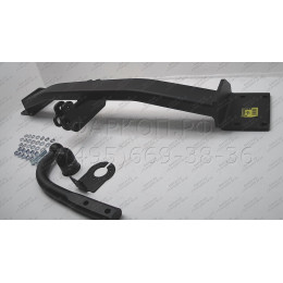 B-062 STEINHOF Фаркоп на BMW X6 E71 2008-2014. Требуется подрезка бампера. Тип шара: A. Нагрузки: 3500/140 кг, масса фаркопа 20,8 кг (без электрики в комплекте)