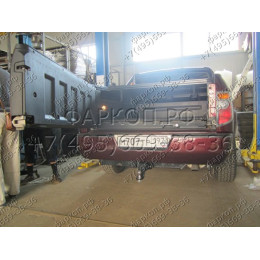 FA 0973-E Бизон Фаркоп на Honda Ridgeline 2005-2014 без подрезки бампера. Тип шара: E (легкосъемный шар под квадрат). Нагрузки: 3200/120 кг. Не комплектуется элек