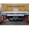 C045A GALIA Полностью оцинкованный фаркоп на Citroen Jumper 2006-, FIAT Ducato III 2006-, Peugeot Boxer 2006-, Opel Movano 2021- шасси (только оригинальная платформа). Тип шара: A. Установка без снятия и выреза бампера. Нагрузки: 3000/150 кг, масса фаркоп