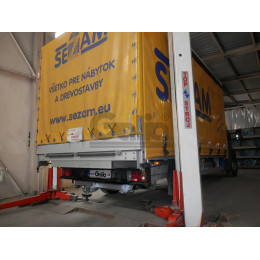 C045A GALIA Полностью оцинкованный фаркоп на Citroen Jumper 2006-, FIAT Ducato III 2006-, Peugeot Boxer 2006-, Opel Movano 2021- шасси (только оригинальная платформа). Тип шара: A. Уст