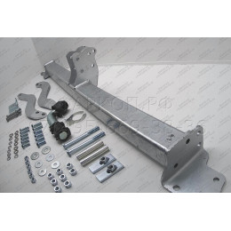 C045A GALIA Полностью оцинкованный фаркоп на Citroen Jumper 2006-, FIAT Ducato III 2006-, Peugeot Boxer 2006-, Opel Movano 2021- шасси (только оригинальная платформа). Тип шара: A. Уст
