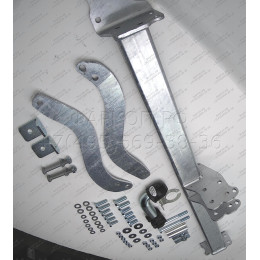 C045A GALIA Полностью оцинкованный фаркоп на Citroen Jumper 2006-, FIAT Ducato III 2006-, Peugeot Boxer 2006-, Opel Movano 2021- шасси (только оригинальная платформа). Тип шара: A. Уст