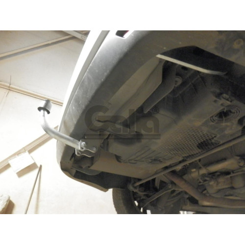 C058A GALIA Полностью оцинкованный фаркоп на Citroen C5 III универсал 2008-2017. Только для моделей с одной трубой глушителя. Подрозетник убирается за бампер. Тип шара: A. Без выреза бампера. Нагрузки: 1900/75 кг, масса фаркопа 21,51 кг