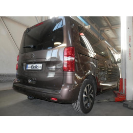 C072C GALIA Полностью оцинкованный фаркоп на Citroen Spacetourer 2016-, Peugeot Traveller 2016-, Citroen Jumpy 2016-, Peugeot Expert 2016-, Toyota Proace 2016-, Opel Zafira LIfe 2019-, Opel Vivaro 2019-, FIAT Scudo 2022-, FIAT