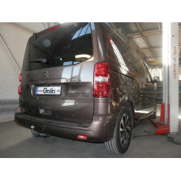 C072C GALIA Полностью оцинкованный фаркоп на Citroen Spacetourer 2016-, Peugeot Traveller 2016-, Citroen Jumpy 2016-, Peugeot Expert 2016-, Toyota Proace 2016-, Opel Zafira LIfe 2019-, Opel Vivaro 2019-, FIAT Scudo 2022-, FIAT