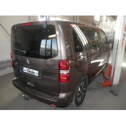 C072C GALIA Полностью оцинкованный фаркоп на Citroen Spacetourer 2016-, Peugeot Traveller 2016-, Citroen Jumpy 2016-, Peugeot Expert 2016-, Toyota Proace 2016-, Opel Zafira LIfe 2019-, Opel Vivaro 2019-, FIAT Scudo 2022-, FIAT