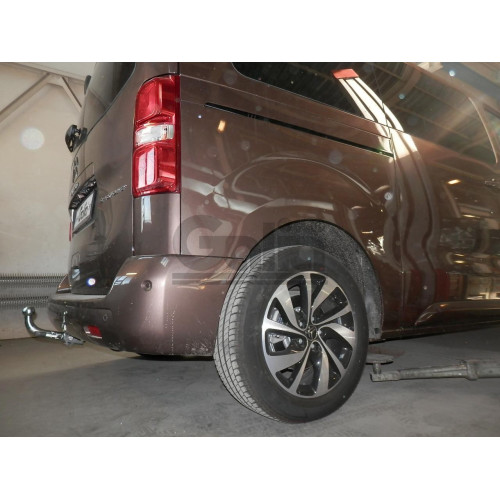 C072C GALIA Полностью оцинкованный фаркоп на Citroen Spacetourer 2016-, Peugeot Traveller 2016-, Citroen Jumpy 2016-, Peugeot Expert 2016-, Toyota Proace 2016-, Opel Zafira LIfe 2019-, Opel Vivaro 2019-, FIAT Scudo 2022-, FIAT Ulysse 2022-, Citroen Dispat