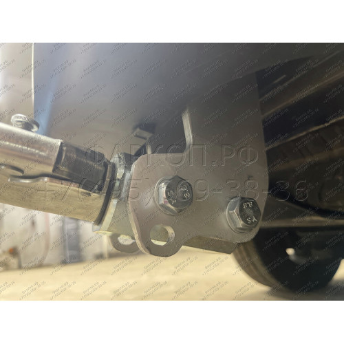 C072C GALIA Полностью оцинкованный фаркоп на Citroen Spacetourer 2016-, Peugeot Traveller 2016-, Citroen Jumpy 2016-, Peugeot Expert 2016-, Toyota Proace 2016-, Opel Zafira LIfe 2019-, Opel Vivaro 2019-, FIAT Scudo 2022-, FIAT Ulysse 2022-, Citroen Dispat