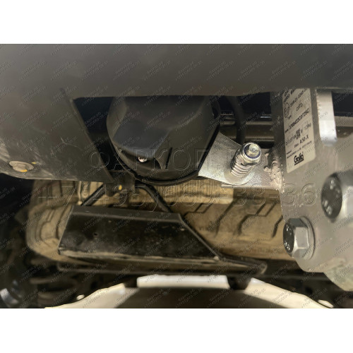 C072C GALIA Полностью оцинкованный фаркоп на Citroen Spacetourer 2016-, Peugeot Traveller 2016-, Citroen Jumpy 2016-, Peugeot Expert 2016-, Toyota Proace 2016-, Opel Zafira LIfe 2019-, Opel Vivaro 2019-, FIAT Scudo 2022-, FIAT Ulysse 2022-, Citroen Dispat