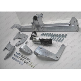C072C GALIA Полностью оцинкованный фаркоп на Citroen Spacetourer 2016-, Peugeot Traveller 2016-, Citroen Jumpy 2016-, Peugeot Expert 2016-, Toyota Proace 2016-, Opel Zafira LIfe 2019-, Opel Vivaro 2019-, FIAT Scudo 2022-, FIAT