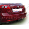 C203-A Лидер-плюс ТСУ для Chevrolet Lacetti хетчбек 2004-2012 без снятия и выреза бампера. Нагрузки: 1200/75 кг, масса фаркопа 17,22 кг, требуется 4 сверления (без электрики в комплекте)