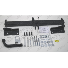 CG 02 AVTOS Фаркоп на Changan CS55 2020-2023 без снятия и подрезки бампера. Тип шара: A. Нагрузки: 1500/75 кг, масса фаркопа 17 кг (без электрики в комплекте)