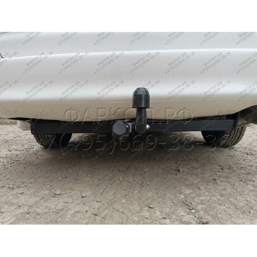 H.T41.A HALTY Фаркоп на Toyota Caldina 1992-2002 (кузов 190, 191, 195, 210, 211, 215, 216). Требуется подрезка бампера. Тип шара: A. Нагрузки: 750/75 кг, масса фаркопа 12,2 кг
