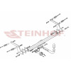 D-014 STEINHOF Фаркоп на Renault Duster 2WD, 4WD 2010-2015, 2015-2021, Renault Duster 2 2021-2022 (без снятия и подрезки бампера), Nissan Terrano 2014-2022 (требуется подрезка бампера). Тип шара: A. Нагрузки: 1500/75 кг, масса фаркопа 17,3 кг (без электри
