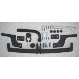 D-014 STEINHOF Фаркоп на Renault Duster 2WD, 4WD 2010-2015, 2015-2021, Renault Duster 2 2021-2022 (без снятия и подрезки бампера), Nissan Terrano 2014-2022 (требуется подрезка бампера). Тип ша