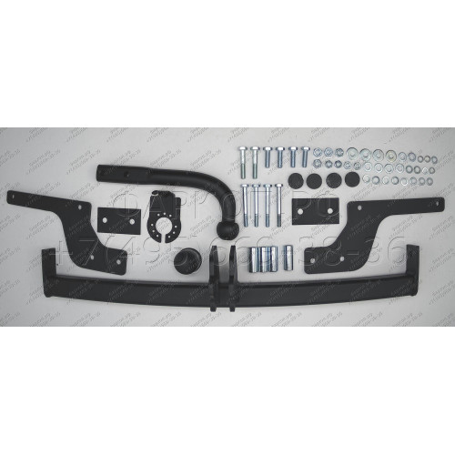 D-014 STEINHOF Фаркоп на Renault Duster 2WD, 4WD 2010-2015, 2015-2021, Renault Duster 2 2021-2022 (без снятия и подрезки бампера), Nissan Terrano 2014-2022 (требуется подрезка бампера). Тип шара: A. Нагрузки: 1500/75 кг, масса фаркопа 17,3 кг (без электри