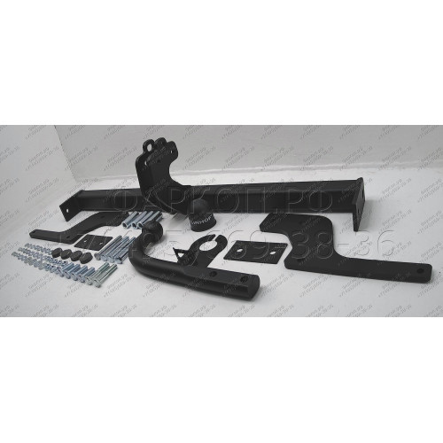 D-014 STEINHOF Фаркоп на Renault Duster 2WD, 4WD 2010-2015, 2015-2021, Renault Duster 2 2021-2022 (без снятия и подрезки бампера), Nissan Terrano 2014-2022 (требуется подрезка бампера). Тип шара: A. Нагрузки: 1500/75 кг, масса фаркопа 17,3 кг (без электри