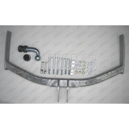 D018A GALIA Полностью оцинкованный фаркоп на Tagaz Road Partner 2008-2011, SsangYong Musso 1995-2006. Особенности: максимальный диаметр трубы до 40 мм. Тип шара: A. Установ