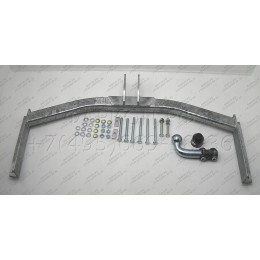 D018A GALIA Полностью оцинкованный фаркоп на Tagaz Road Partner 2008-2011, SsangYong Musso 1995-2006. Особенности: максимальный диаметр трубы до 40 мм. Тип шара: A. Установ