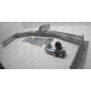 D018A GALIA Полностью оцинкованный фаркоп на Tagaz Road Partner 2008-2011, SsangYong Musso 1995-2006. Особенности: максимальный диаметр трубы до 40 мм. Тип шара: A. Установка без снятия и выреза бампера. Нагрузки: 3500/140 кг, масса фаркопа 16,92 кг