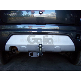 D040A GALIA Полностью оцинкованный фаркоп на Renault Sandero 2009-2014, Renault Sandero Stepway 2010-2014. Тип шара: A. Установка без снятия и выреза бампера. Нагрузки: 1200/75 к