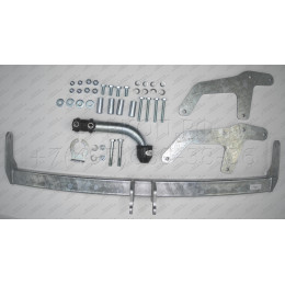 D040A GALIA Полностью оцинкованный фаркоп на Renault Sandero 2009-2014, Renault Sandero Stepway 2010-2014. Тип шара: A. Установка без снятия и выреза бампера. Нагрузки: 1200/75 к